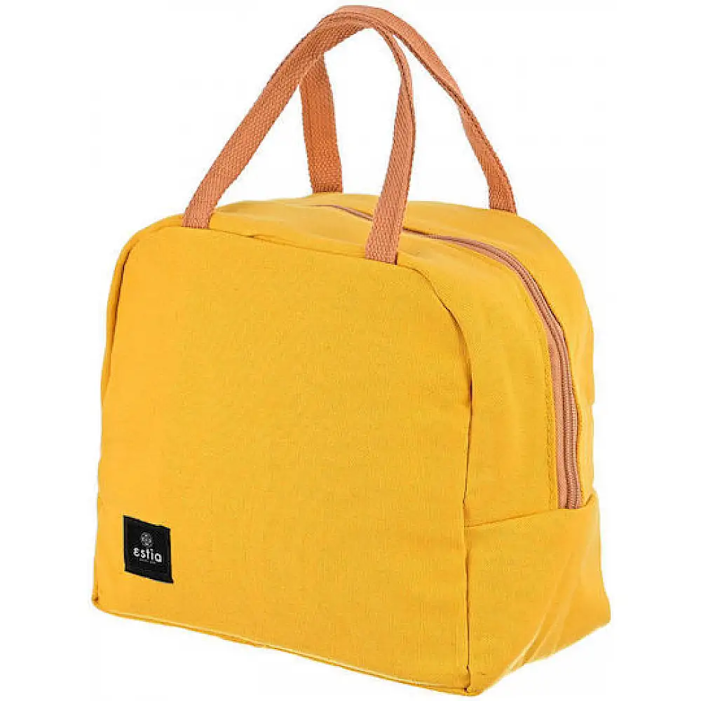 ESTIA Ισοθερμική Τσάντα Φαγητού "Save the Aegean" 6lt Κίτρινο Ανανάς 01-17040