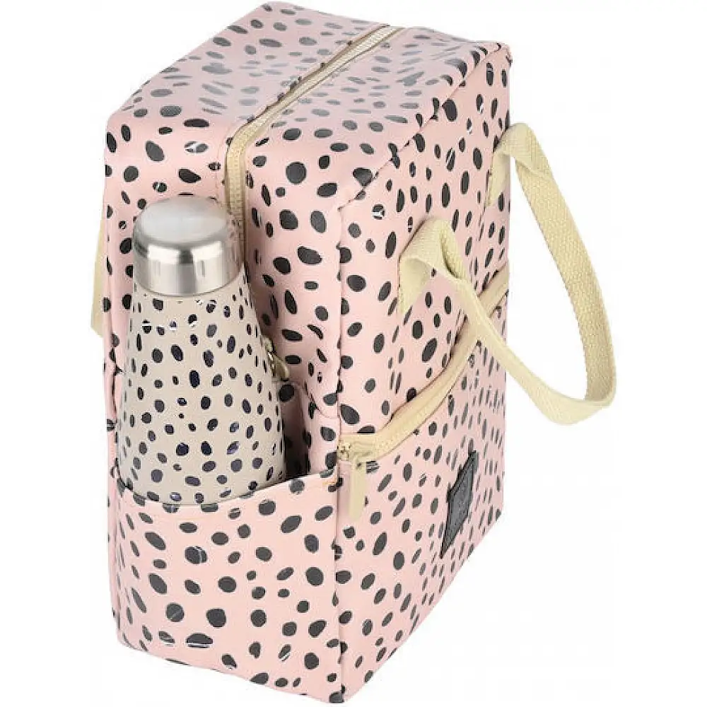 ESTIA Ισοθερμική Τσάντα Φαγητού "Save the Aegean" 7lt - Σχέδιο Λεοπάρ Ταούπε 01-22600