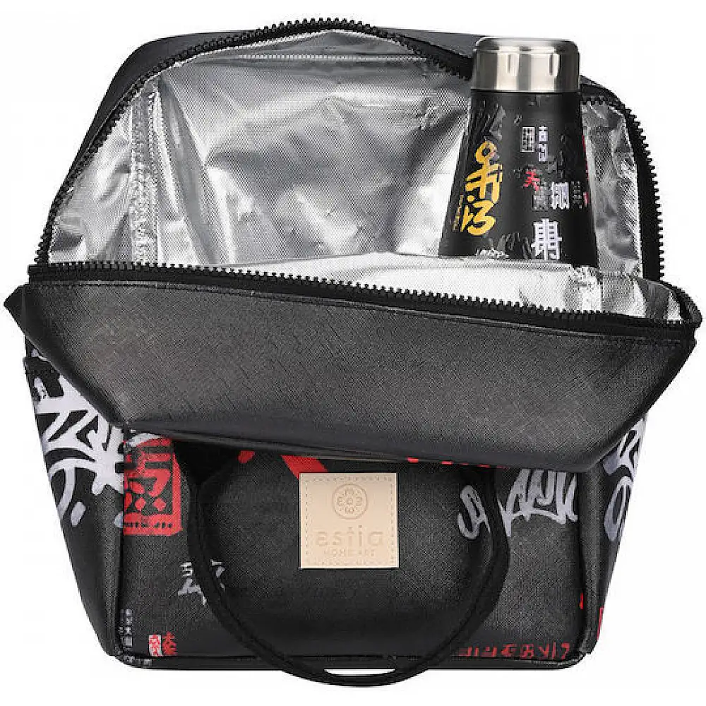 ESTIA Ισοθερμική Τσάντα Φαγητού "Save the Aegean" 7lt "Tokyo Underground" 01-22396