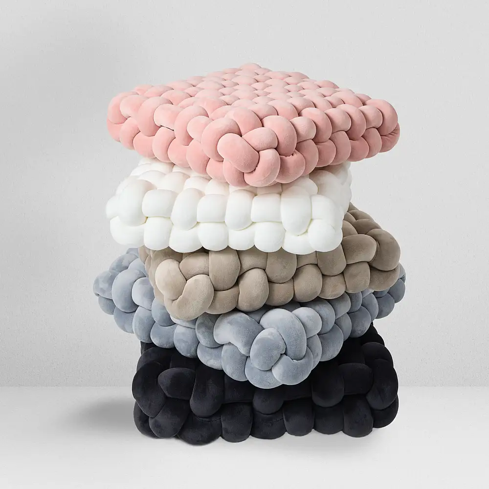 DAS HOME Λευκό Διακοσμητικό Μαξιλάρι 40x40 - Μοντέλο 2285 533540402285