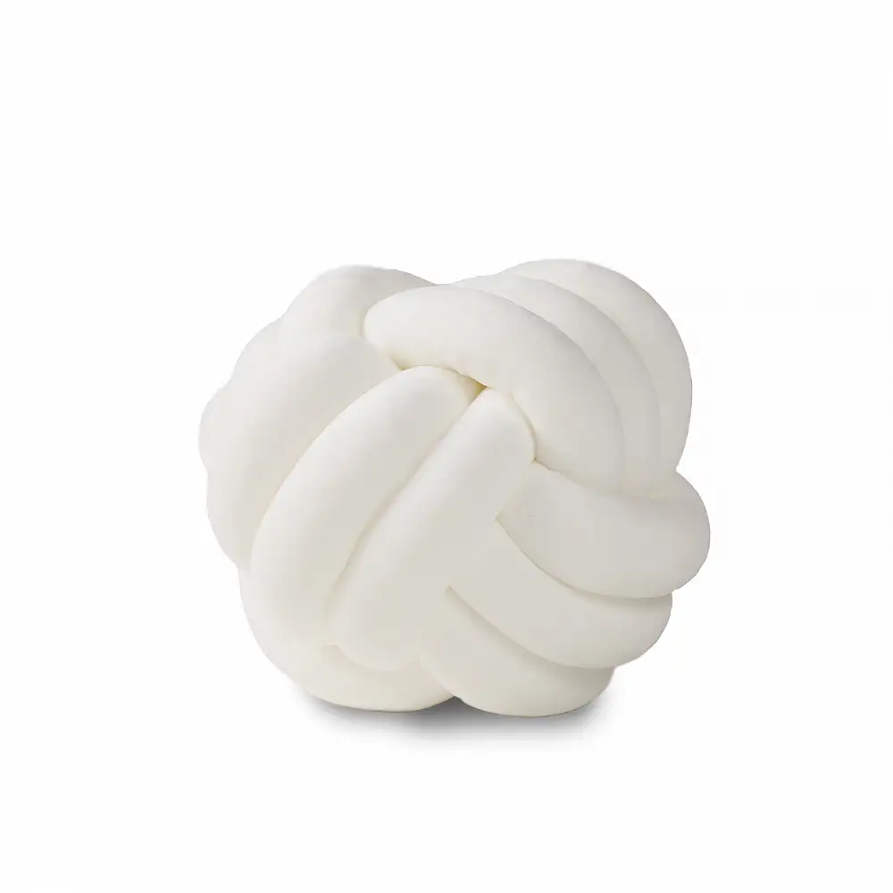 DAS HOME Διακοσμητικό Μαξιλάρι Φ.22 2280 Λεύκο 533522222280