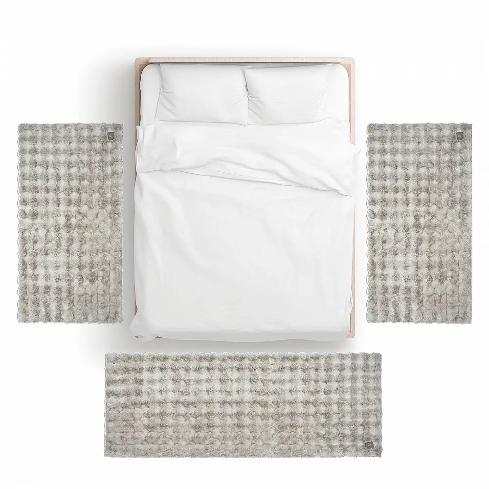 GREENWICH POLO CLUB Χαλί Faux Fur 3110 σε Μπεζ, Διάστασης 75x140 299975143110