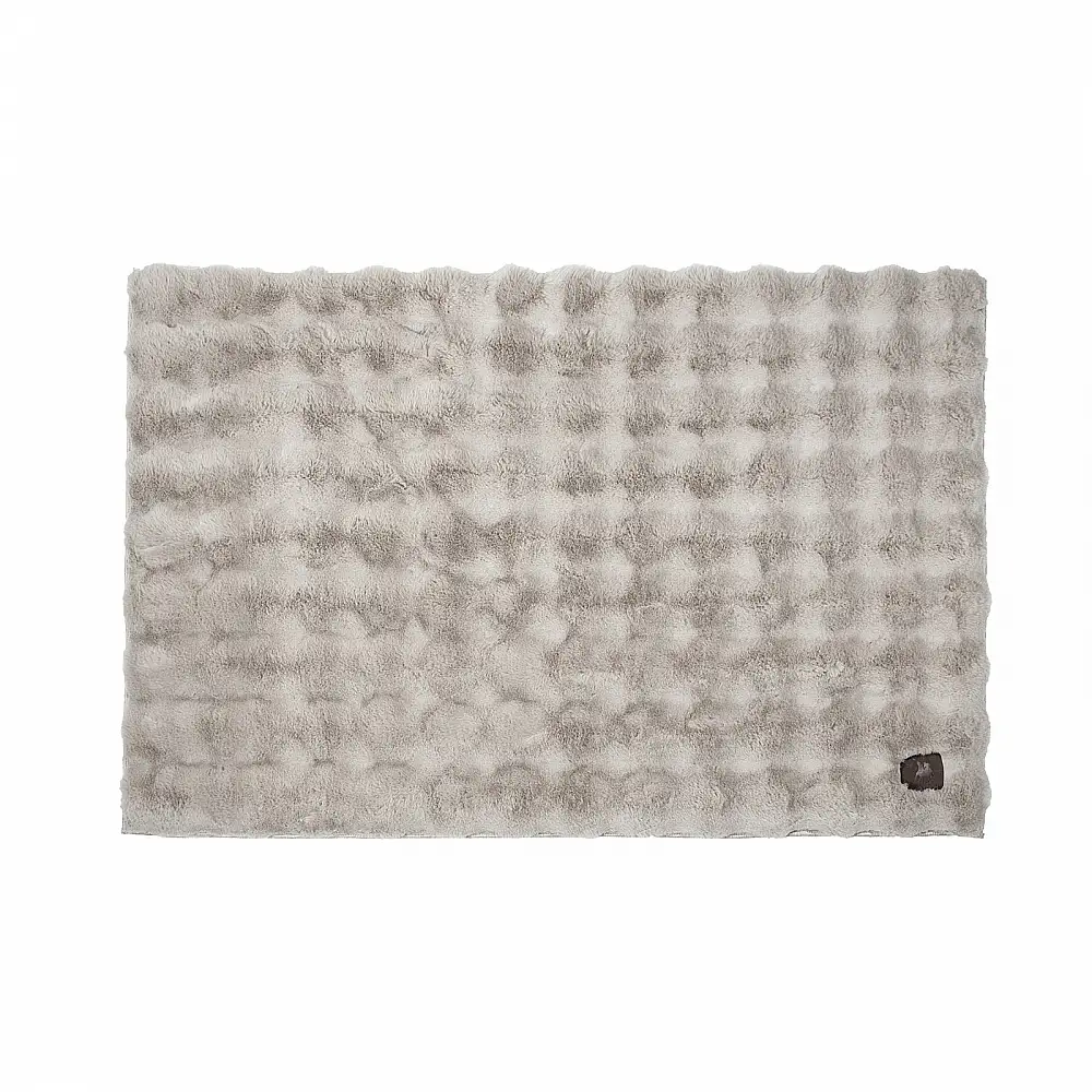 GREENWICH POLO CLUB Χαλί Faux Fur 3110 σε Μπεζ, Διάστασης 75x140 299975143110