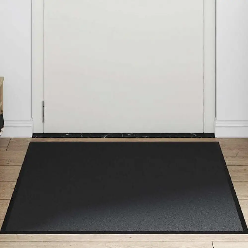 vidaXL Πατάκι Εισόδου Μαύρο 90 x 120 εκ. 4105606