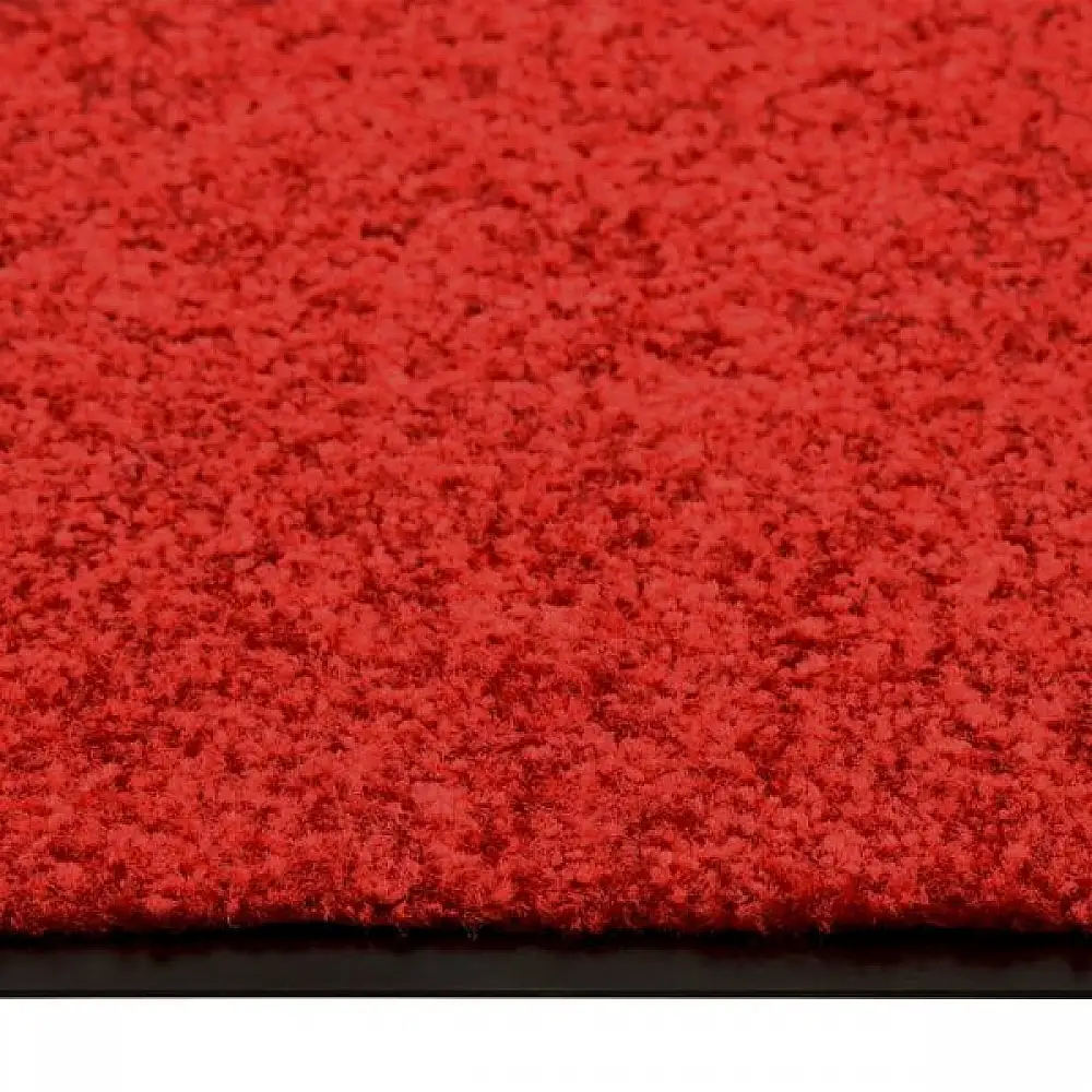 vidaXL Πατάκι Εισόδου Πλενόμενο Κόκκινο 40 x 60 εκ. 323421