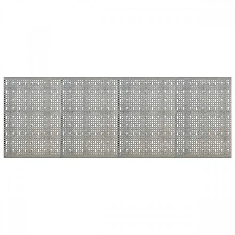 vidaXL Πλάτες Εργαλείων Τοίχου Διάτρητες 4 τεμ. 40 x 58 εκ. Ατσάλινες 145350