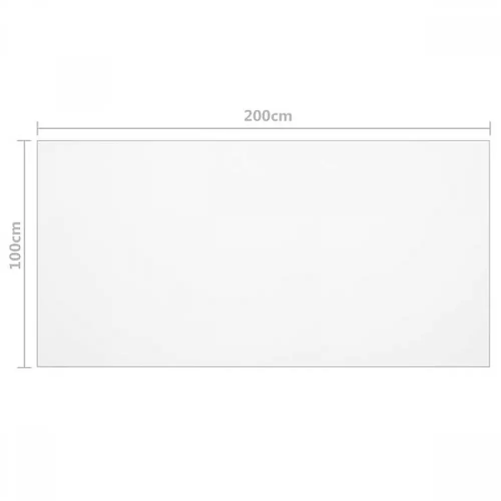 vidaXL Προστατευτικό Τραπεζιού Διαφανές 200x100 εκ. /1,6 χιλ. από PVC 288271