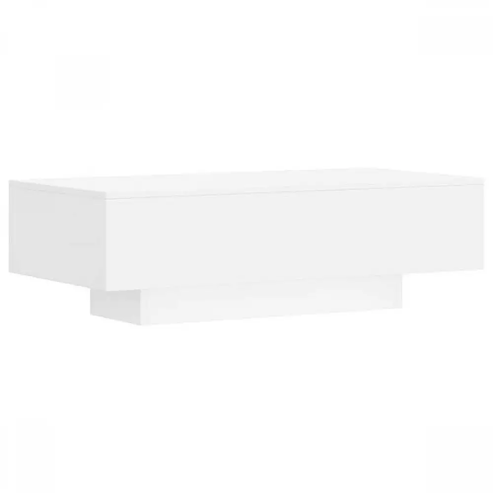 vidaXL Τραπεζάκι Σαλονιού Λευκό 100x49,5x31 εκ. από Επεξεργασμένο Ξύλο 833889