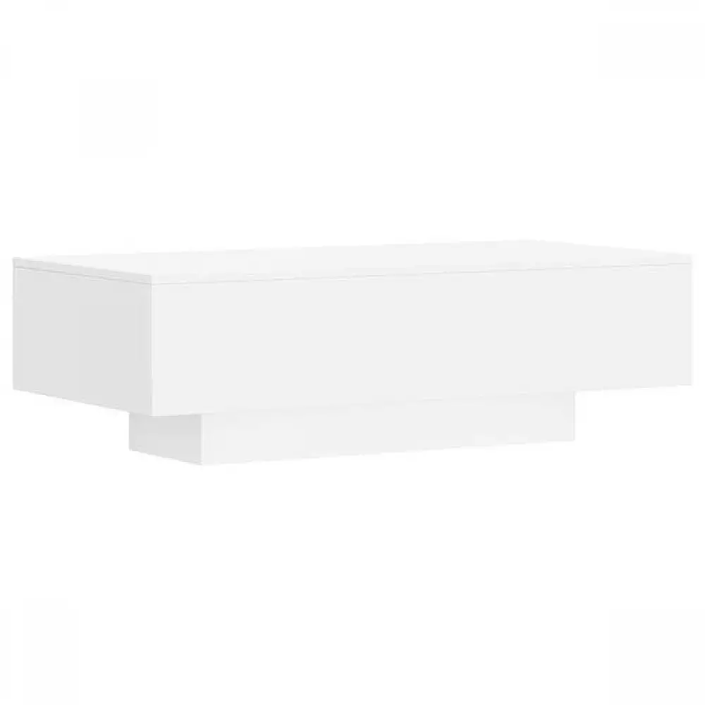 vidaXL Τραπεζάκι Σαλονιού Λευκό 100x49,5x31 εκ. από Επεξεργασμένο Ξύλο 833889