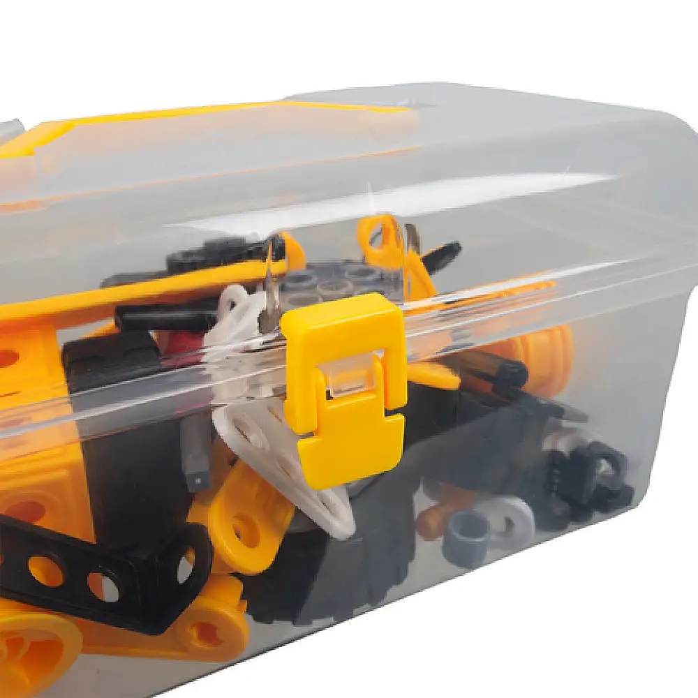 Iso Trade Σετ 100 τμχ Δημιουργικής Κατασκευής3D Μπλοκ - Παιδικά Οχήματα 26329