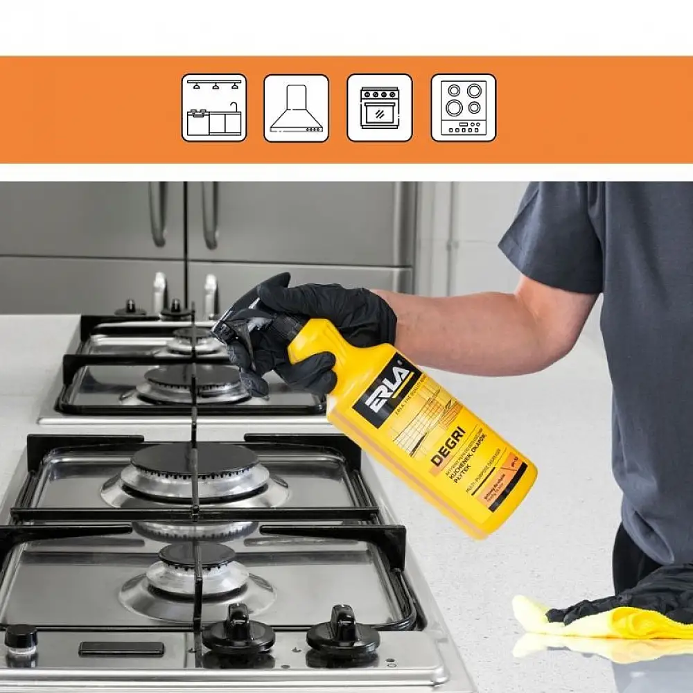 ERLA Καθαριστικό Τζελ Ξυδιού 1L Οικιακής Χρήσης R1081