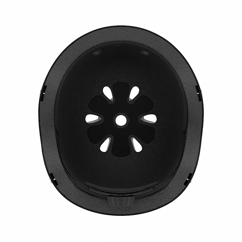 Tulano Μαύρο Παιδικό Κράνος Ποδηλάτου για Πατίνι Abs Eps 48–52 cm από 3 ετών 5903796019322