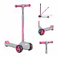 Tulano Παιδικό Scooter από 3 ετών Ροζ Τρίτροχο Πτυσσόμενο με LED έως 50 kg 5903796019254