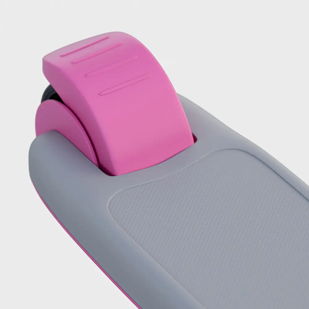 Tulano Παιδικό Scooter από 3 ετών Ροζ Τρίτροχο Πτυσσόμενο με LED έως 50 kg 5903796019254