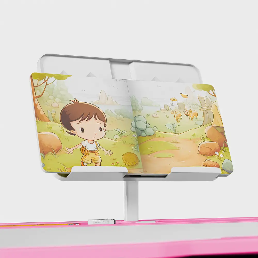 Mark Adler Ροζ Ρυθμιζόμενο Παιδικό Σχολικό Γραφείο για Μάθηση και Παιχνίδι 5900415030003