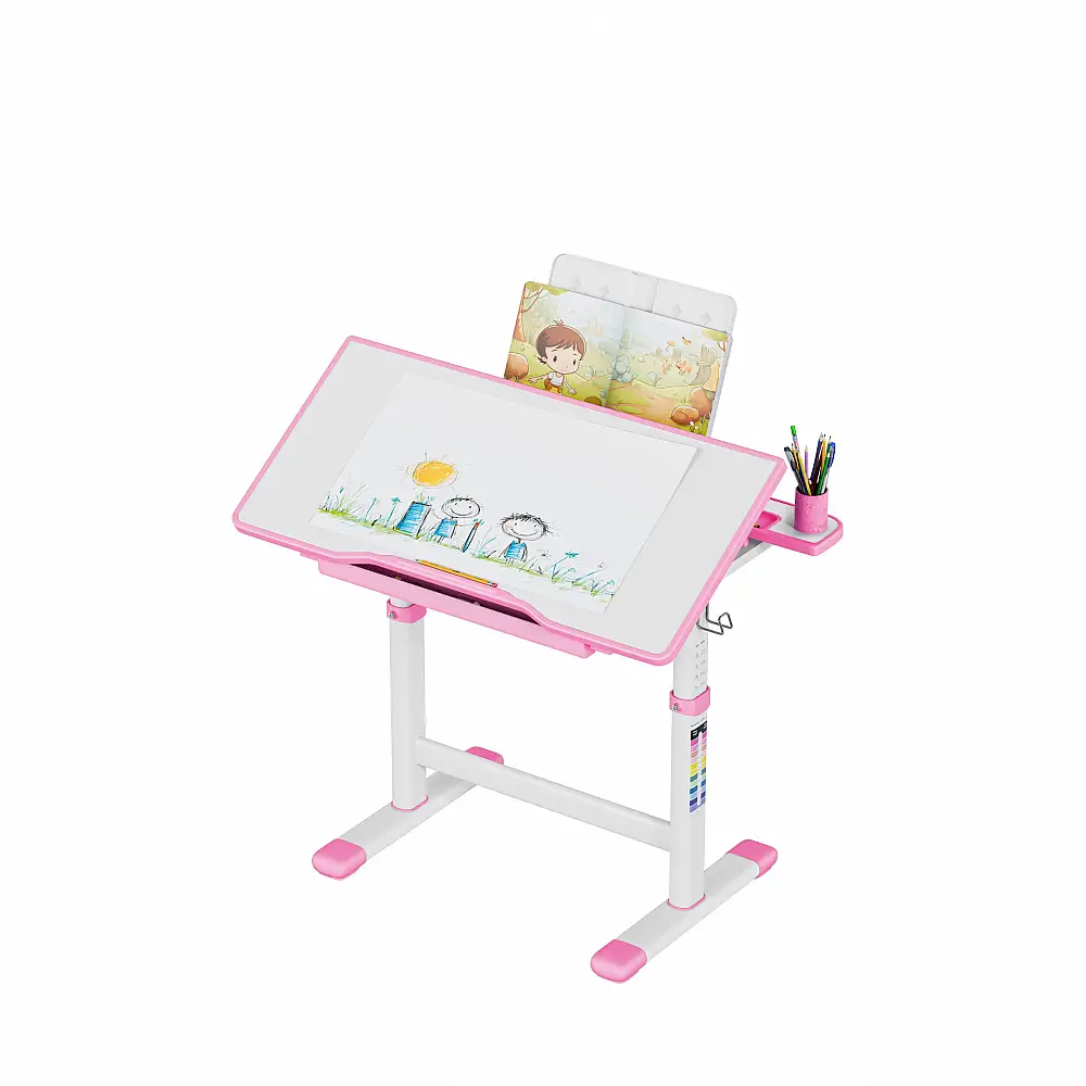 Mark Adler Ροζ Ρυθμιζόμενο Παιδικό Σχολικό Γραφείο για Μάθηση και Παιχνίδι 5900415030003