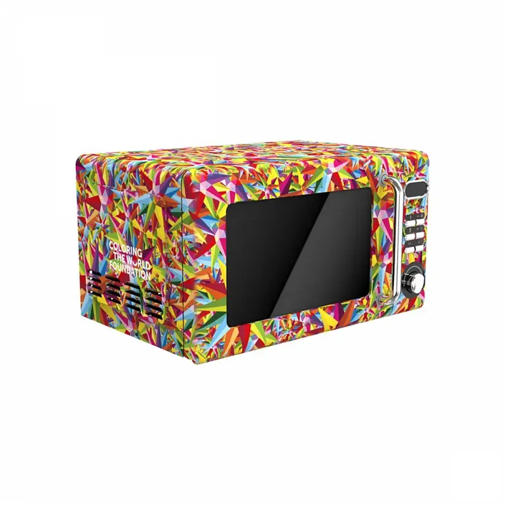 Cecotec Φούρνος Μικροκυμάτων 20 λτ Proclean 5110 Retro με Grill 700W Πολύχρωμος CEC-105633