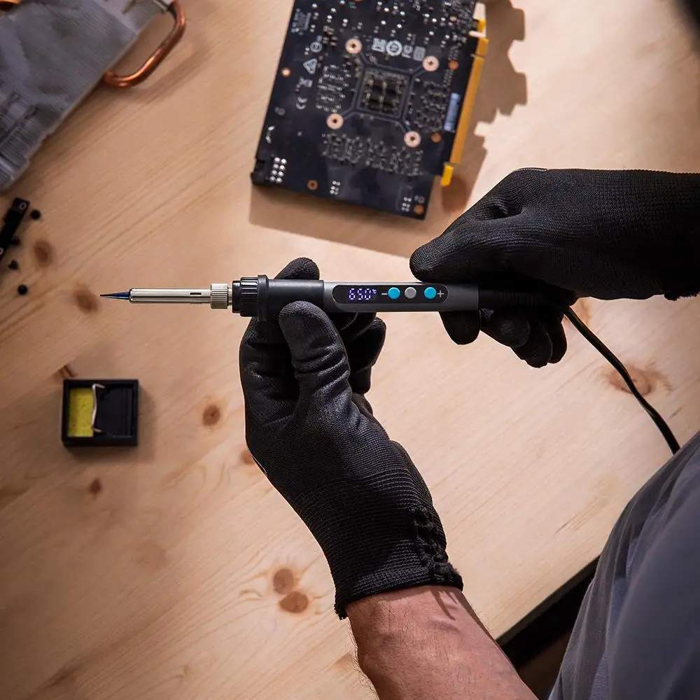 Cecotec Ηλεκτρικός Κολλητήρι PrecissionSoldier 650 με οθόνη και σετ αξεσουάρ CEC-107949