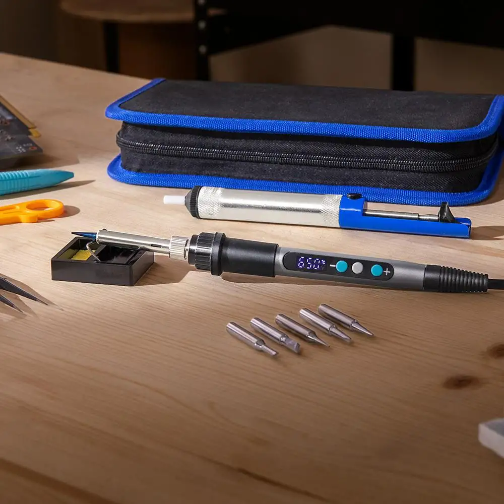 Cecotec Ηλεκτρικός Κολλητήρι PrecissionSoldier 650 με οθόνη και σετ αξεσουάρ CEC-107949