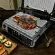 Cecotec Ηλεκτρική Γκριλιέρα Rock'nGrill 2000 Smash PerfectCook 2000W με Αφαιρούμενες Πλάκες και με αισθητήρα θερμοκρασίας, τεχνολογία smokeless, λειτουργία smash, αφαιρούμενες και αναστρέψιμες πλάκες RockStone κατάλληλες για πλυντήριο πιάτων και άνοιγμα