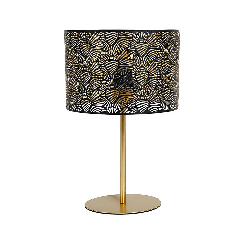 Ostaria Λάμπα Μεταλλική 'Corazon' Μαύρη και Χρυσή -36164