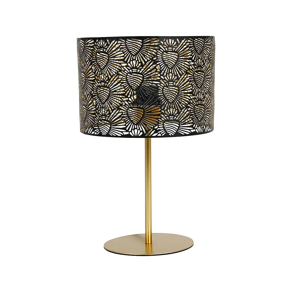 Ostaria Λάμπα Μεταλλική 'Corazon' Μαύρη και Χρυσή -36164