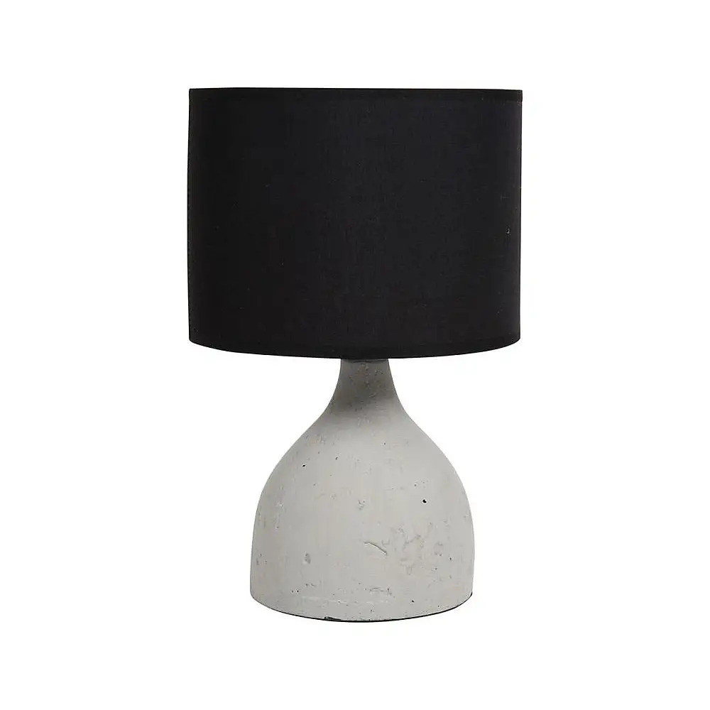 Ostaria Λάμπα Τσιμέντου 'Portland' Γκρι και Μαύρη -36142