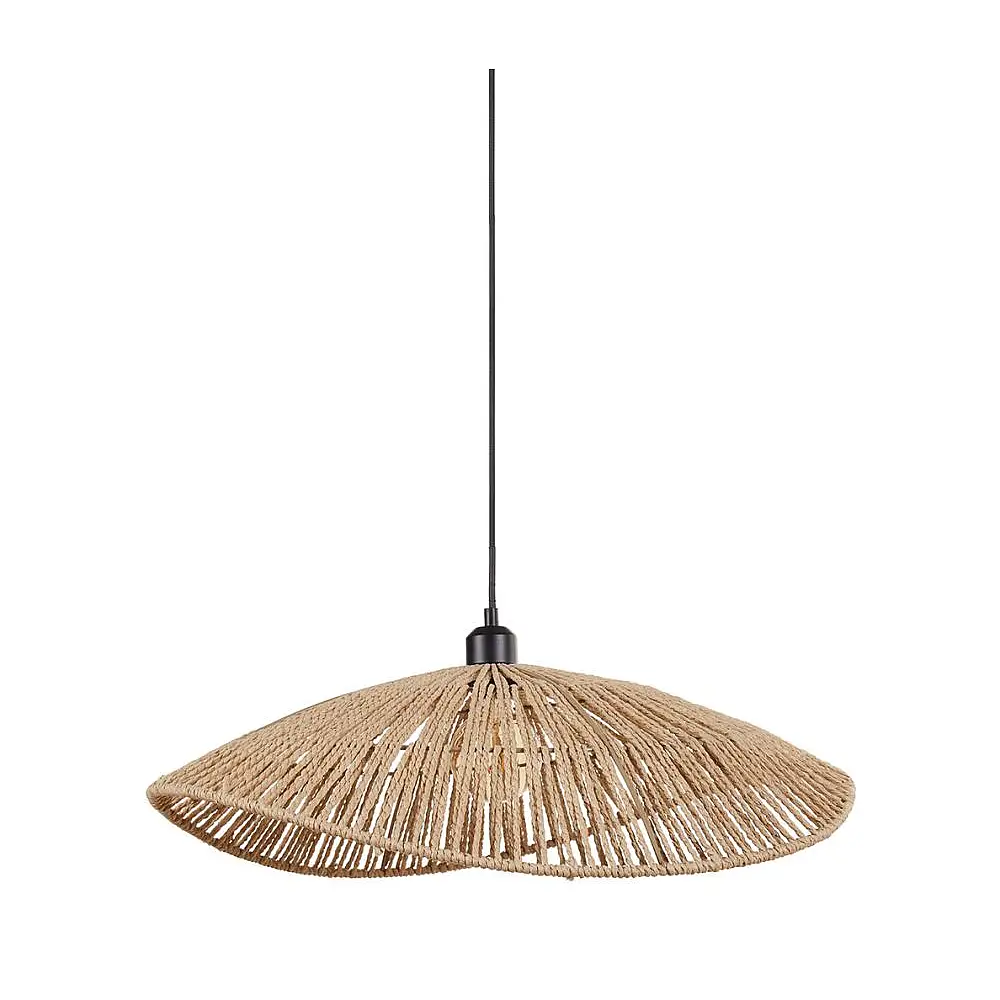 Ostaria Κρεμαστό φωτιστικό με κορδόνι και μέταλλο 'Petite Badia' Φυσικό -36124