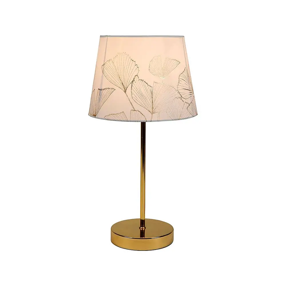 Ostaria Λάμπα 'Ginkgo' με χρυσή μεταλλική βάση E14 40w 150cm -34693