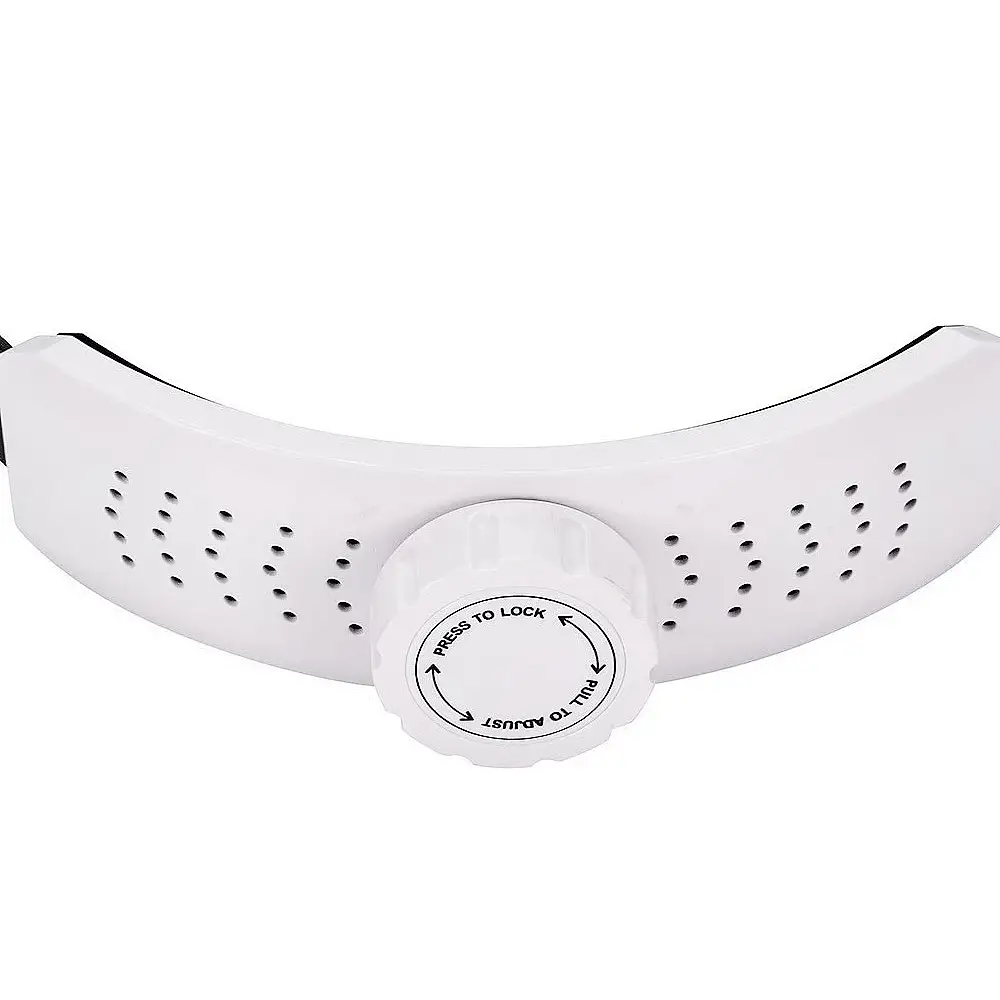 V erk Group Επαγγελματικός Μεγεθυντικός Φακός Κεφαλής με 2 LED και 5 Ανταλλακτικούς Φακούς 5907451344354