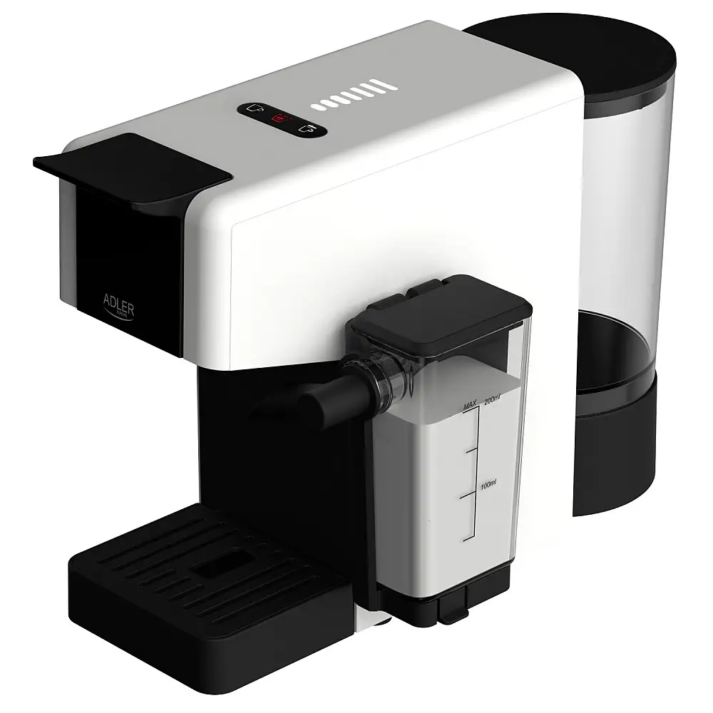 Adler Πολυκαψουλική Μηχανή Espresso 20 bar με Αφρογαλιέρα AD-4391
