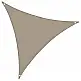 Galileo Αδιάβροχο τριγωνικό πανί σκίασης Vela 3x3 m εκρού Ανατολή 5901984