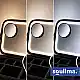 Soulima Βαλιτσάκι Μακιγιάζ με Καθρέφτη LED, Μαύρο 27236