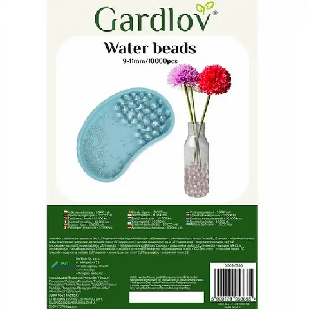 Gardlov Διαφανείς Μπάλες Υδρογέλης 9-11 mm (10.000 τμχ) 24750