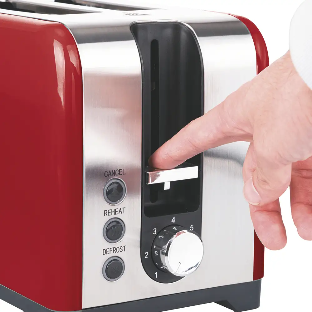 Kooper Κόκκινη Τοστιέρα Vintage 2 Θέσεων 780930W Kooper 5919222