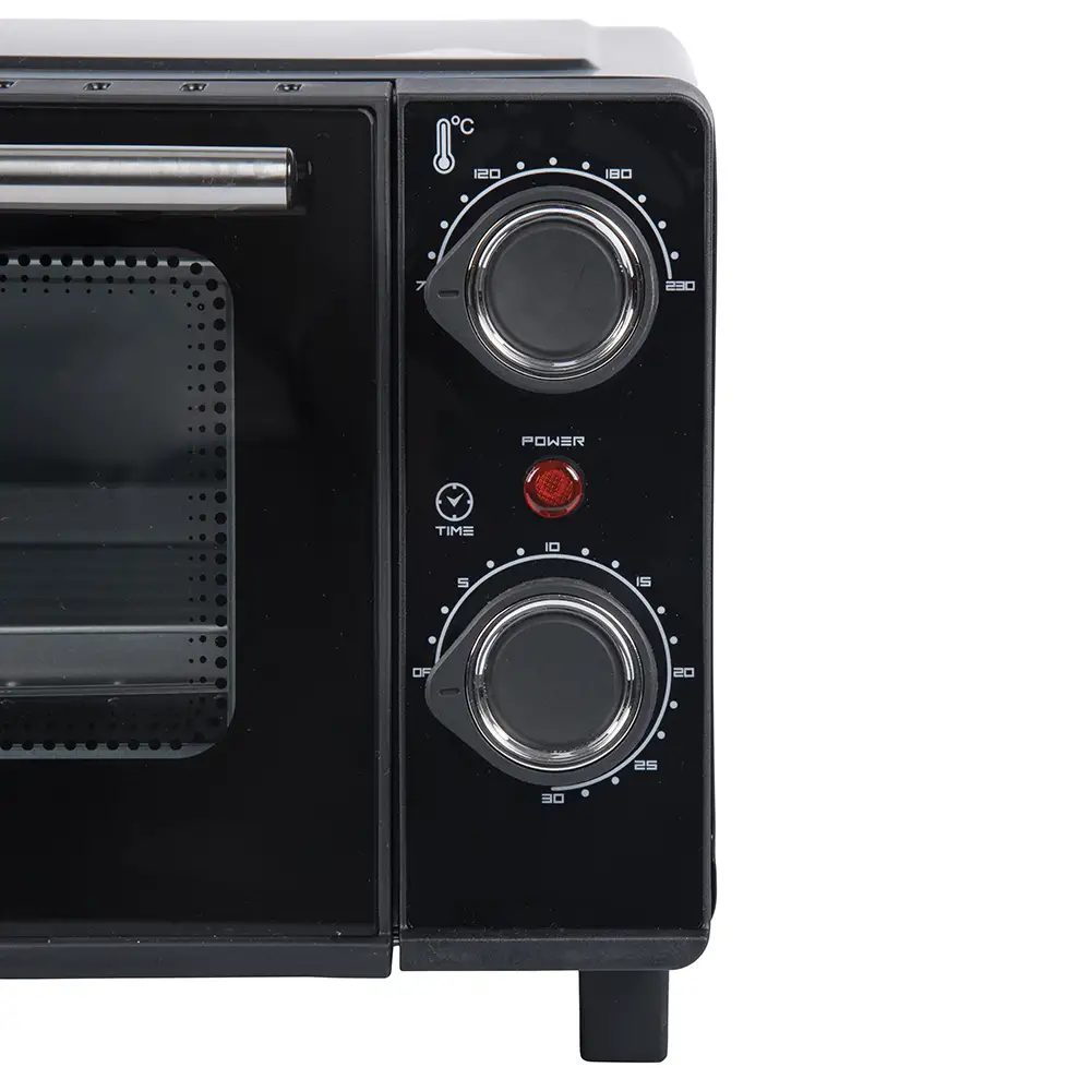 Kooper Ηλεκτρικός φούρνος 15 L σκληρυμένο γυαλί 650 W μαύρο Kooper 5919495