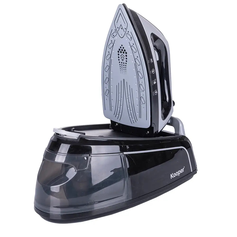 Kooper Σίδερο με λέβητα συνεχούς αναπλήρωσης με κεραμική πλάκα 2400 W γκρι Skyfall Vapor Kooper 5902532