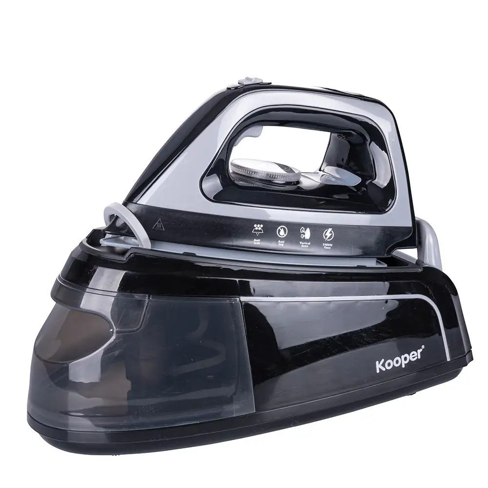 Kooper Σίδερο με λέβητα συνεχούς αναπλήρωσης με κεραμική πλάκα 2400 W γκρι Skyfall Vapor Kooper 5902532