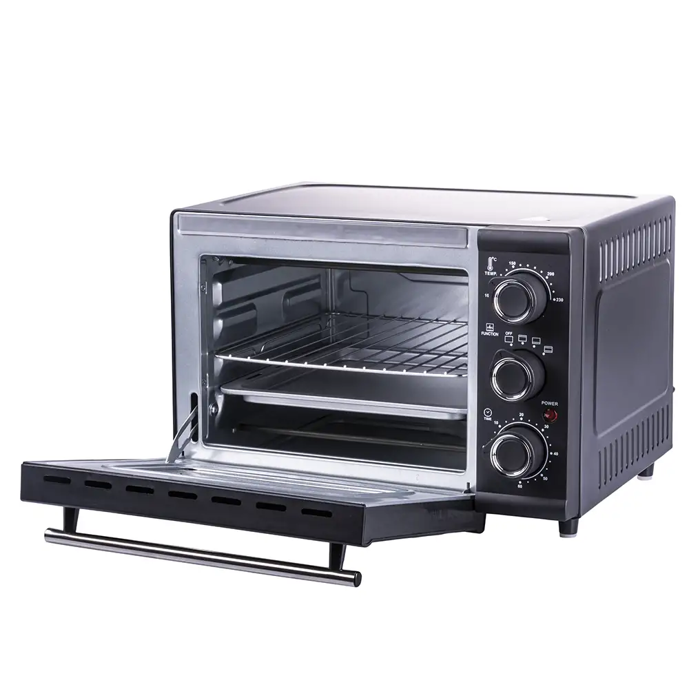 Kooper Ηλεκτρικός φούρνος 24 L σκληρυμμένο γυαλί 1300W μαύρο Kooper 5919496