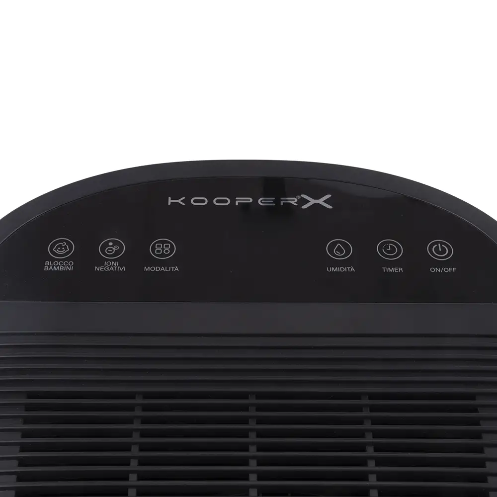 Kooper Αφυγραντήρας 10L, 4 τρόποι λειτουργίας, λειτουργία αρνητικών ιόντων, 240 W, λευκός, Kooper X 5920933