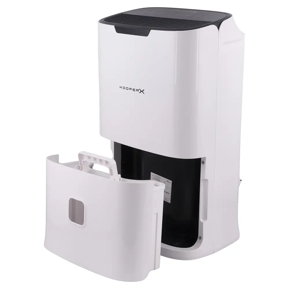 Kooper Αφυγραντήρας 20L 4 λειτουργίες λειτουργίας λειτουργία αρνητικών ιόντων 330 W λευκό Kooper X 5920934
