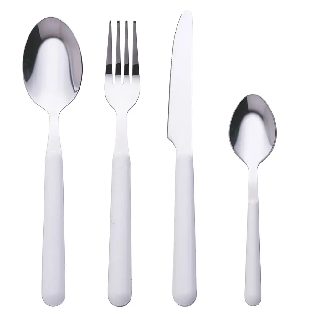 Galileo Σετ 24 μαχαιροπίρουνα από ανοξείδωτο χάλυβα με λαβή στο χρώμα Movida Sibilla 5920701