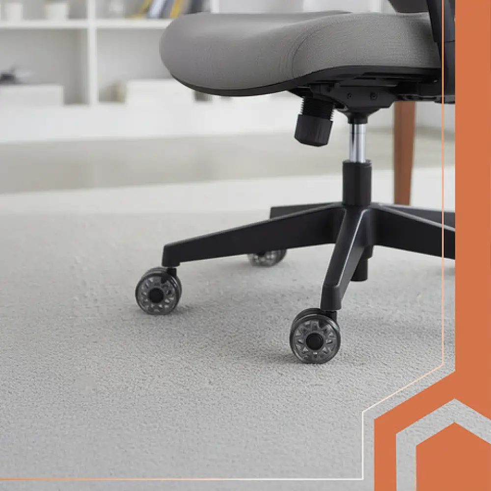 Ruhhy Σετ 5 τμχ Ρόδες 11x22 mm με ατσάλινους κυλίνδρους 25280