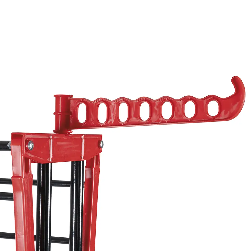 Galileo Μεταλλική πύργος απλώστρα με αναδιπλούμενα φτερά και ρόδες ύψους 184 cm Towerdry Sordine 5913796