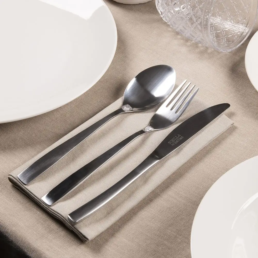 Galileo Σετ 24 μαχαιροπήρουνα από γυαλισμένο ατσάλι 180 Manhattan Sibilla 5910698