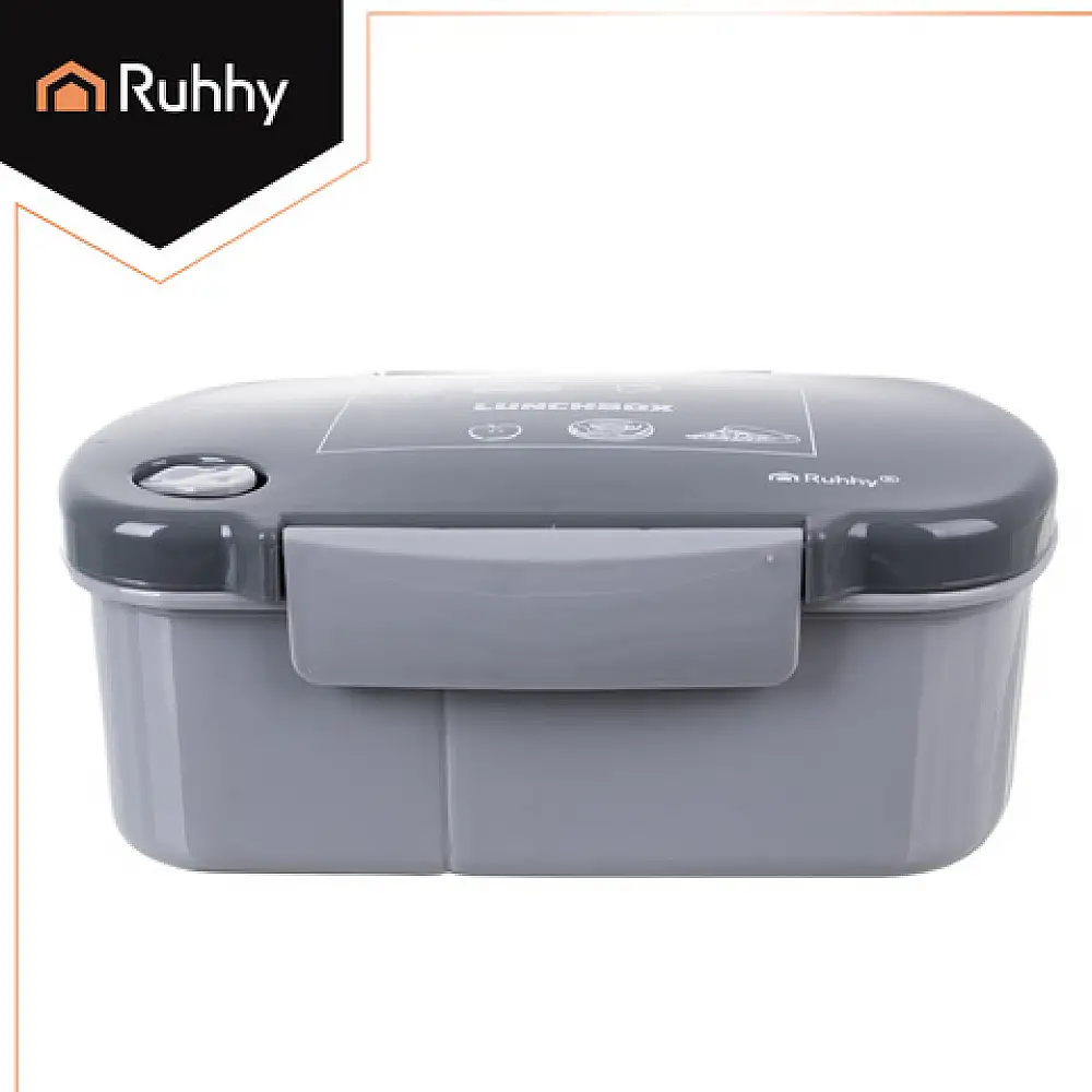 Ruhhy Φαγητοδοχείο 800ml με Χωρίσματα για Τρόφιμα και Σνακ, Ασφαλές για Μικροκύματα, Πλυντήριο Πιάτων και Κατάψυξη 26169