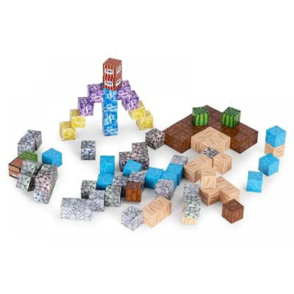 MULTISTORE Σετ 88τμχ Μαγνητικά Τουβλάκια για Δημιουργική Απασχόληση HC740656