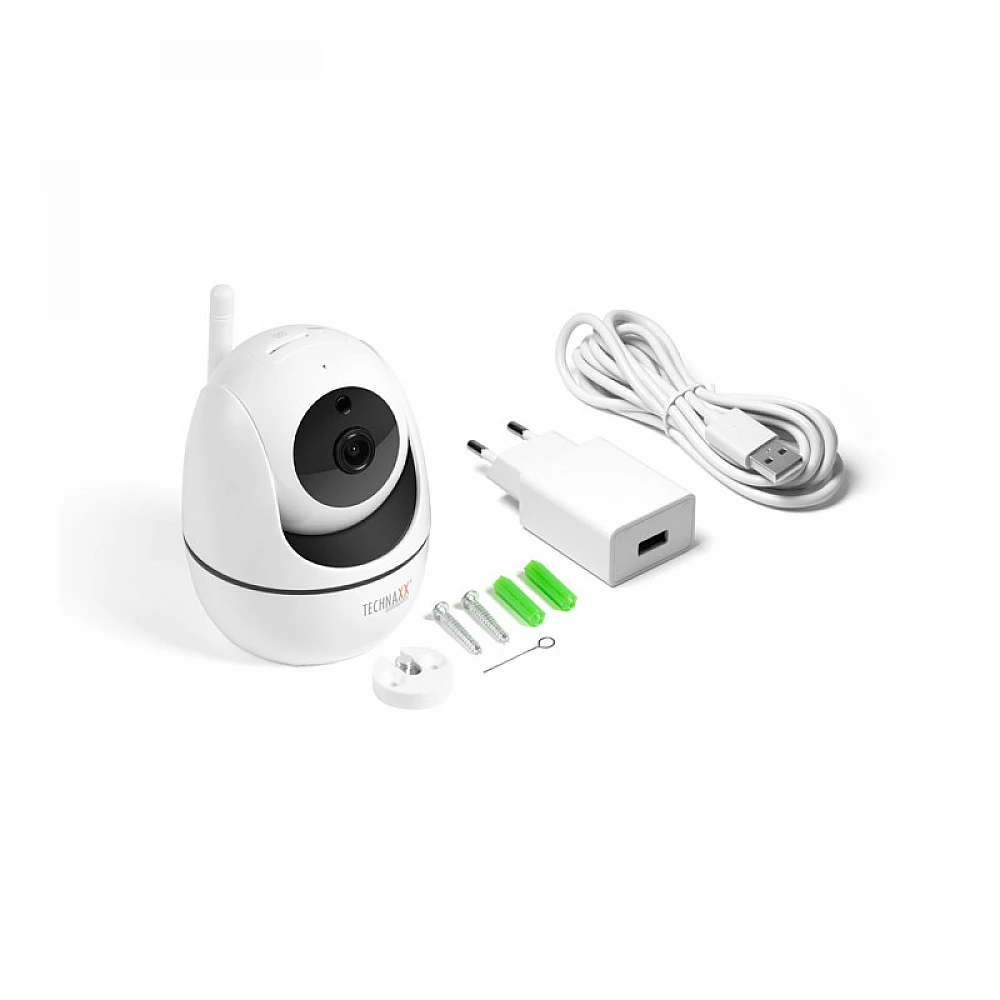 Εσωτερική κάμερα Παρακολούθησης Full HD WiFi IP PT Technaxx TX-146 Εσωτερική κάμερα Παρακολούθησης Full HD WiFi IP PT Technaxx TX-146