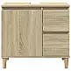 vidaXL Ντουλάπι Μπάνιου Sonoma Oak 65x33x60 εκ 847406