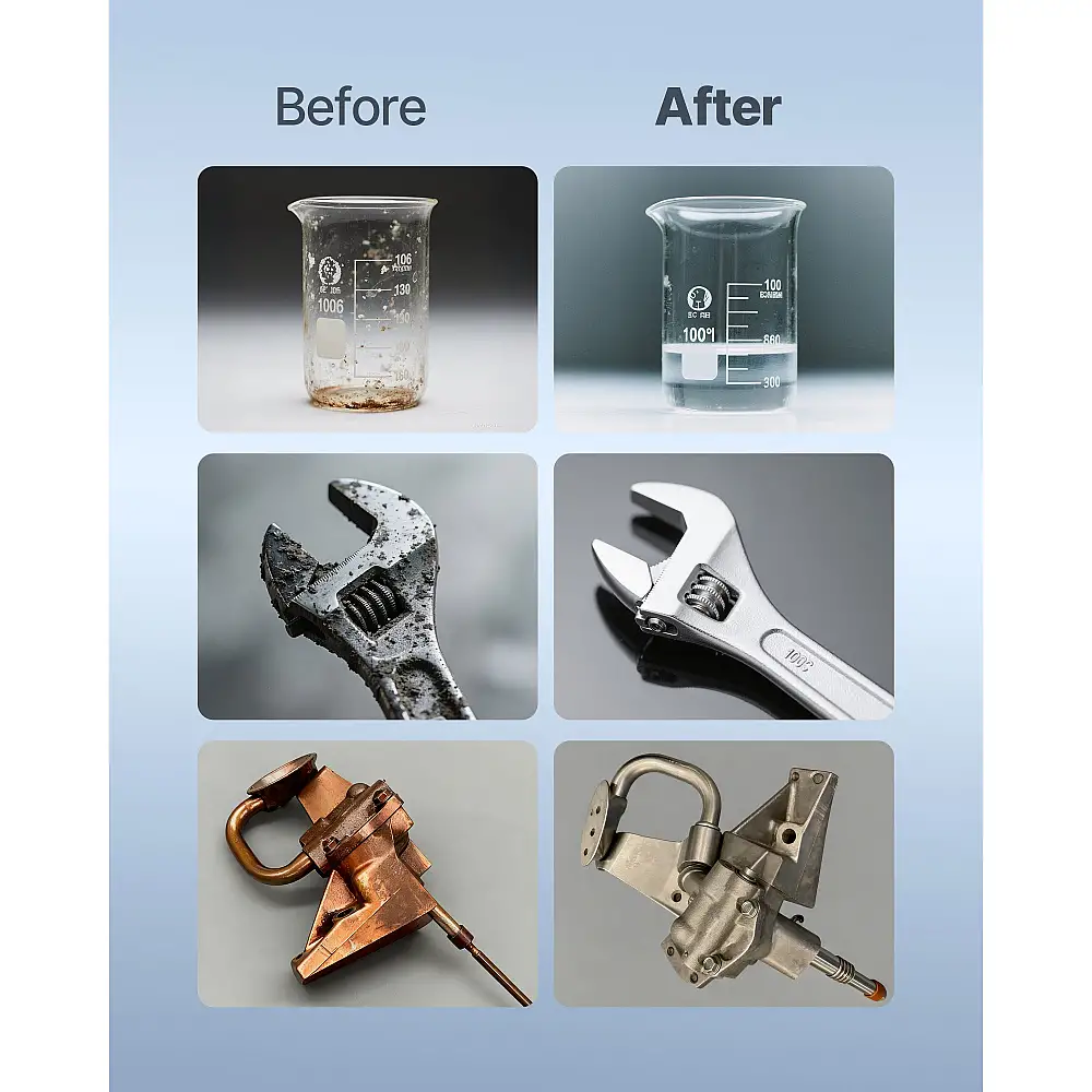 VEVOR Επαγγελματικός Υπερηχητικός Καθαριστής 6L με Χειριστήριο - Ανοξείδωτο Μηχάνημα Καθαρισμού για Κοσμήματα και Άλλα Αντικείμενα SPLXNAJKZCSB8NCQI001V2